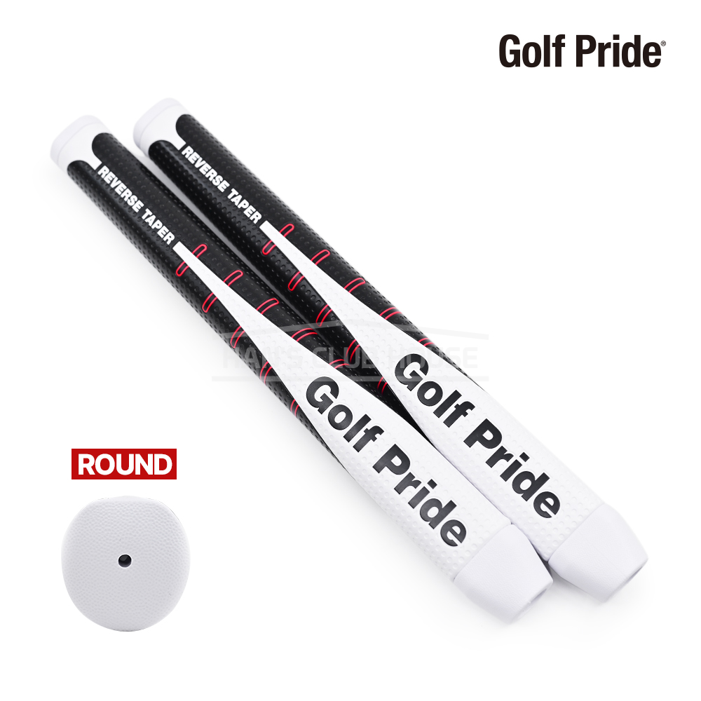 골프프라이드 GOLFPRIDE 리버스 테이퍼 라운드 Round 타입 스몰 퍼터 그립
